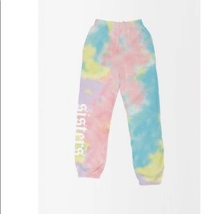 James Charles Rainbow sherbet sweatpants